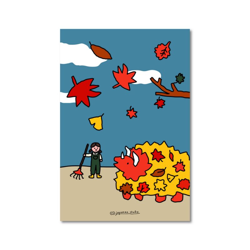 Postkarte - October